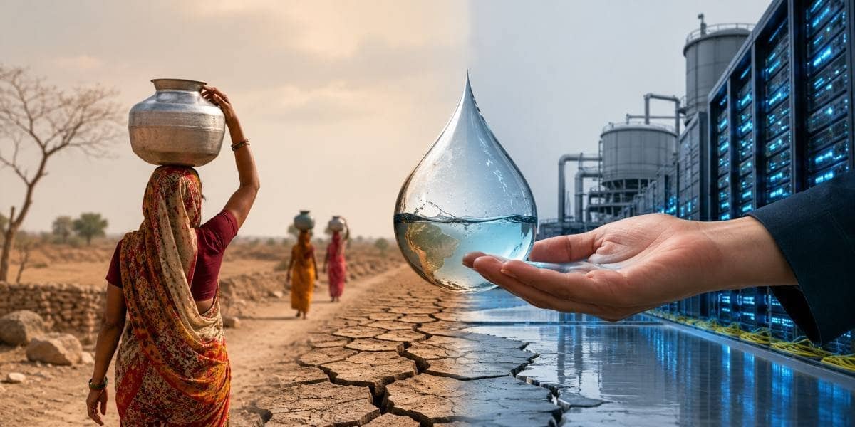 Women Carry Water on Their Heads, AI Industries Hold It in Their Hands