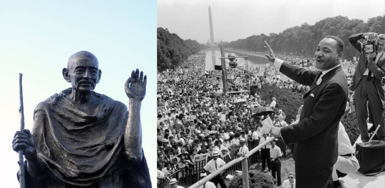 How Mahatma Gandhi’s Message of Non-Violence Reached Martin Luther King