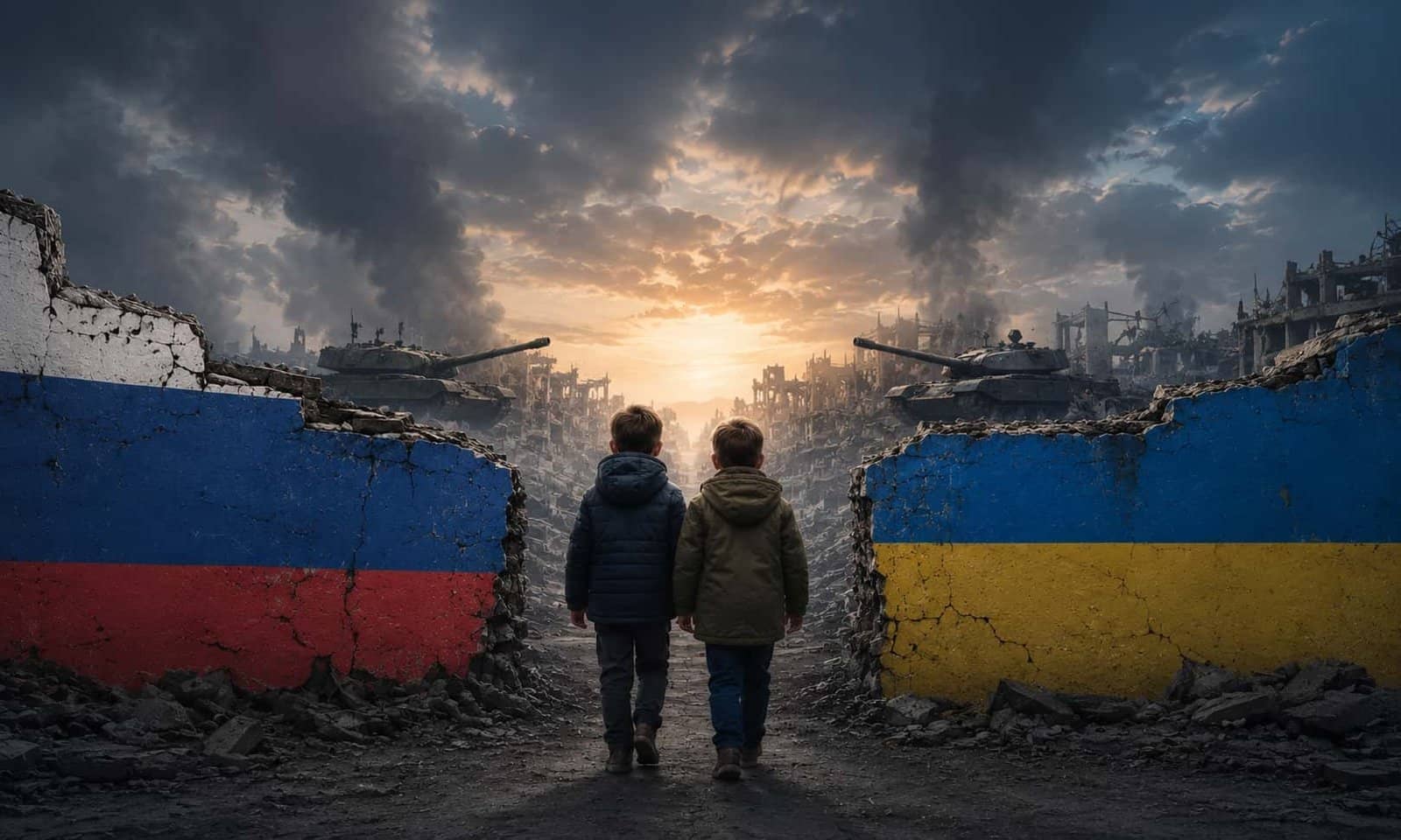 Russia and Ukraine—From Brotherly Neighbors to Victims of Proxy War