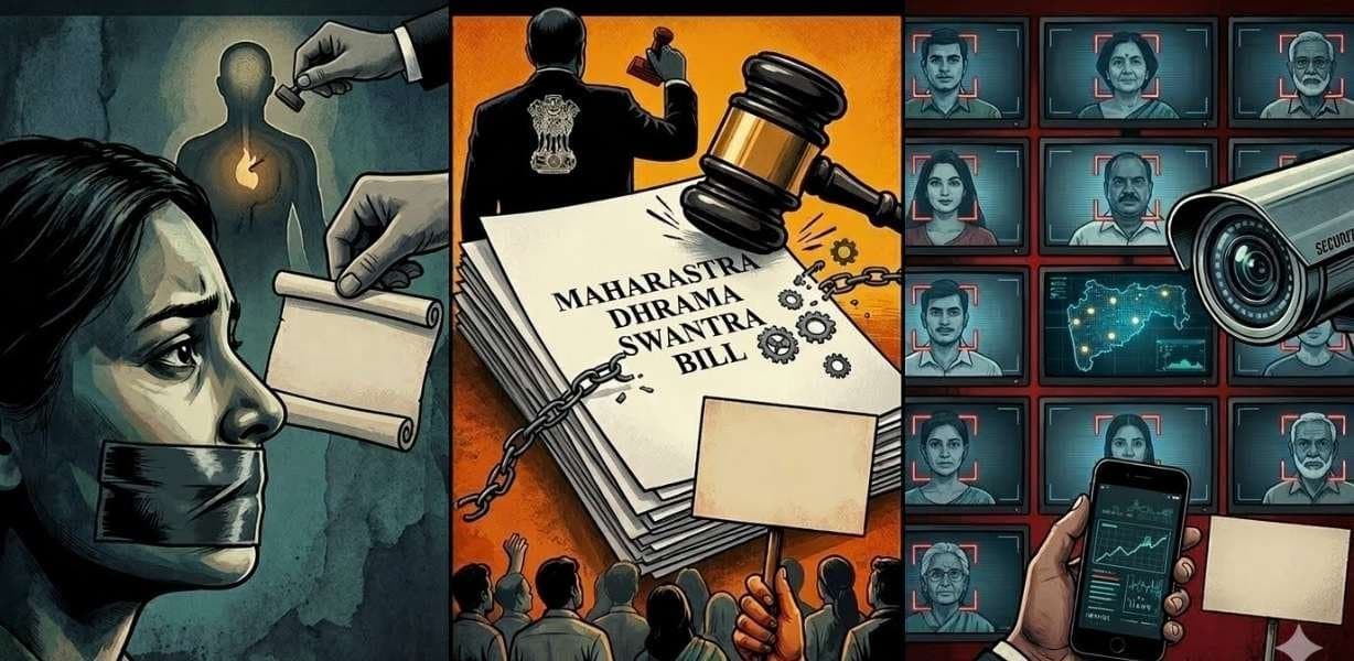 Maharashtra Dharma Swatantrya Bill 2026: A Death Knell for Private Conscience and The New Surveillance State in Making