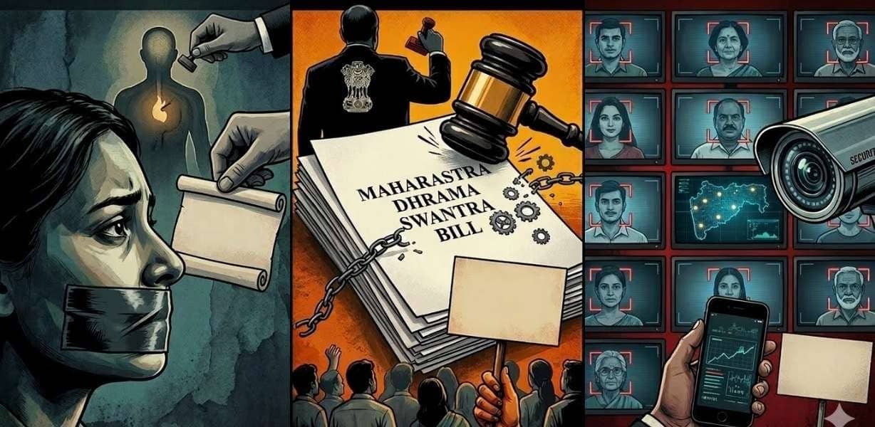 Maharashtra Dharma Swatantrya Bill 2026: A Death Knell for Private Conscience and The New Surveillance State in Making