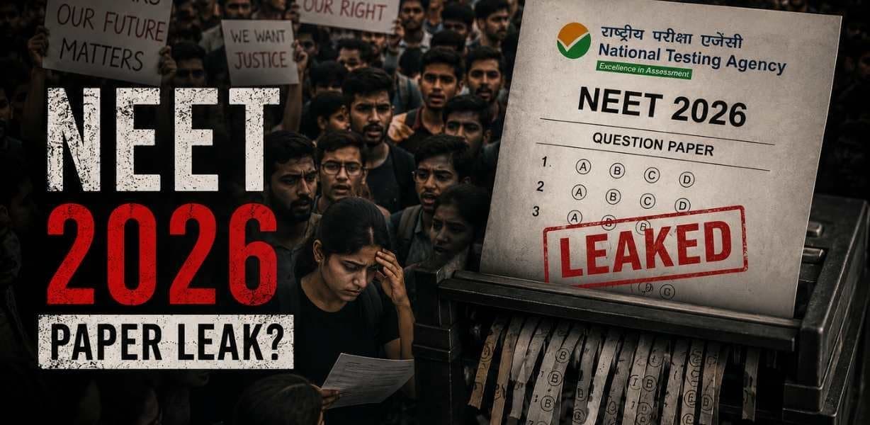 NEET 2026: Leaked, Again.