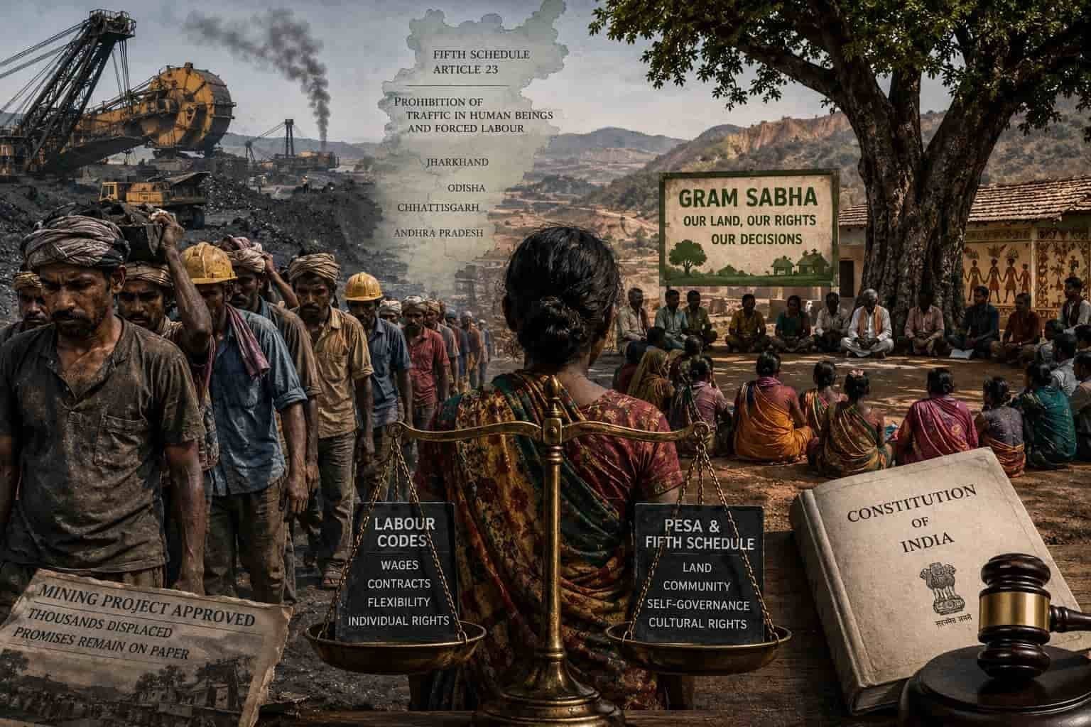 The Structural Mismatch: Labour Law and Tribal Rights in India’s Schedule V Areas